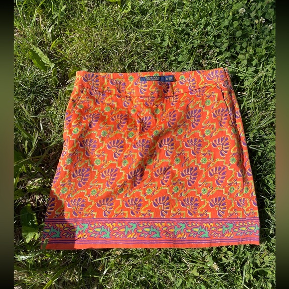 Polo Ralph Lauren Patterned Golf Skort - Picture 2 of 10
